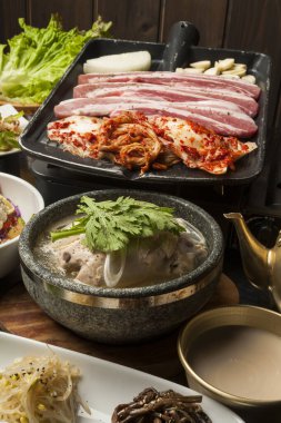 Geleneksel Japon yemekleri.