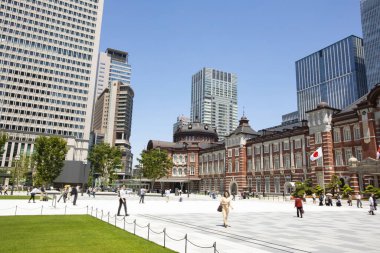 Tokyo İstasyonu, Chiyoda City, Tokyo, Japonya 'daki tren istasyonu.