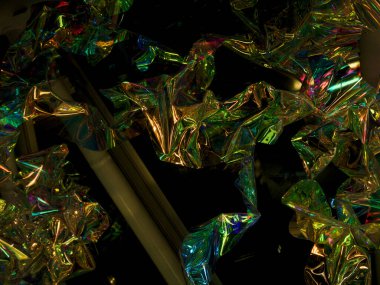 parlak renkli kristallerle soyut arkaplan     