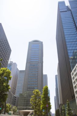 Japonya 'daki modern yüksek binalar