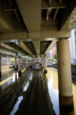 Tokyo metropol bölgesinde Nihonbashi Köprüsü, Japonya
