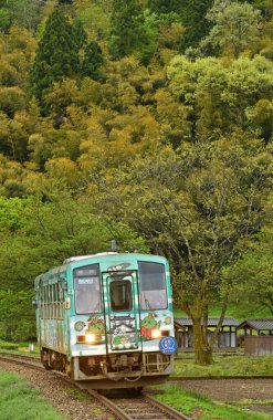 tren istasyonunda tren