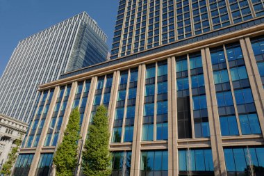 Asya şehrindeki modern binalar