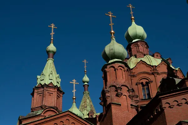 俄罗斯车里雅宾斯克的亚历山大 涅夫斯基教堂 — 图库照片