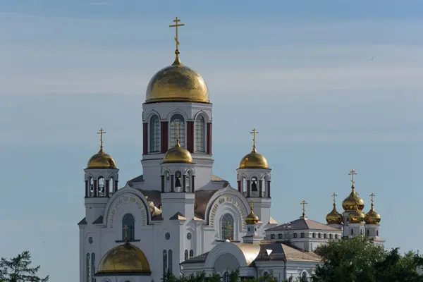 俄罗斯联邦的东正教和蓝天 — 图库照片