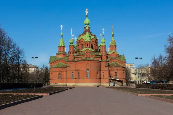 俄罗斯车里雅宾斯克的亚历山大 涅夫斯基教堂 — 图库照片