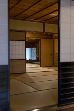 Japon geleneksel evinin dışı.