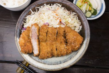 Lezzetli Asya yemekleri. Yakın çekim.