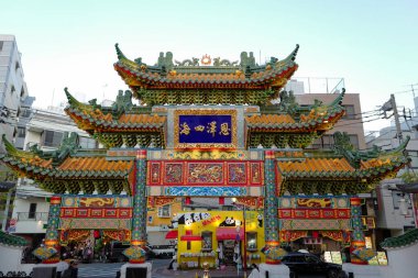 Çin 'deki Mazu Miao Tapınağı Yokohama şehrindeki Mazu şehrinde, Deniz Tanrıçası Mazu Tapınağı' nda ibadet edilir.
