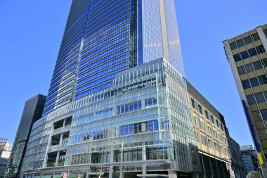 Tokyo Midtown, Japonya 'daki iş binaları. Gündüz görünümü 