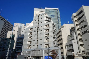 modern şehir mimarisi, Tokyo, Japonya 