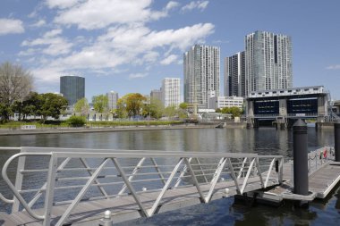 Tokyo, Japonya 'da şehir manzarası