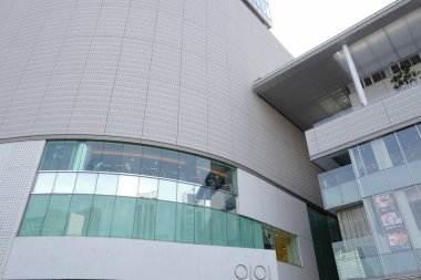 Tokyo City, Japonya 'nın modern mimarisinin gündüz görüşü