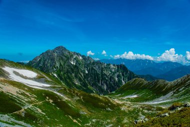 Dağların güzel manzarası 