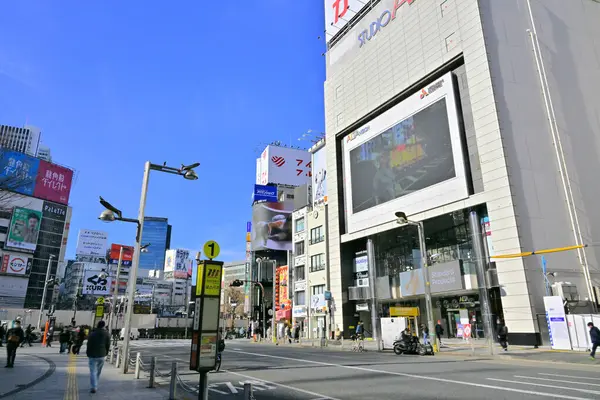 Vue Diurne Rue Tokyo Japon — Photo