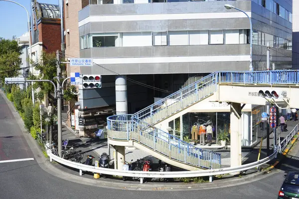 Сучасна Архітектура Японського Міста Вид День — стокове фото