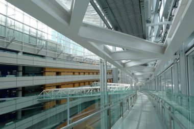 Tokyo Uluslararası Forumunun İçi Chiyoda City, Tokyo, Japonya