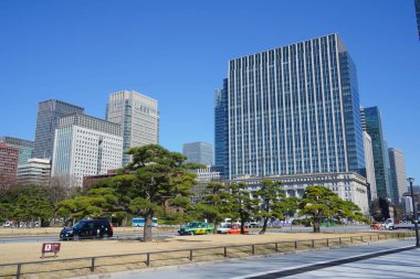 Tokyo, Japonya 'daki Meiji Seimei Kan binası.
