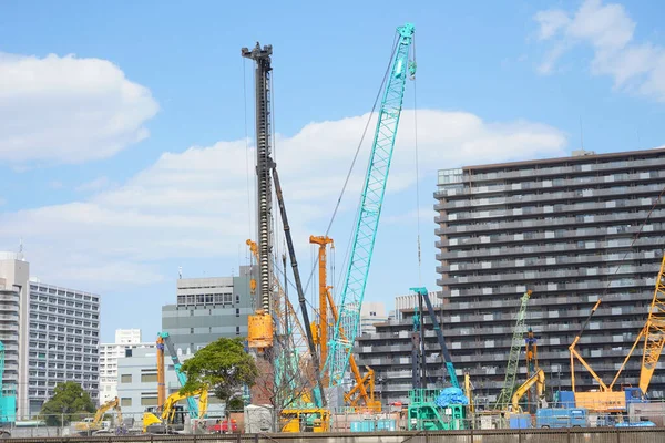 Cantiere Tokyo Giappone — Foto Stock