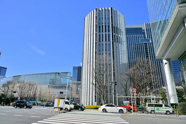 Affärsbyggnader Tokyo Midtown Japan Dagtid — Stockfoto