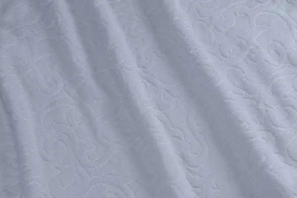 Tissu Texturé Blanc Fond — Photo