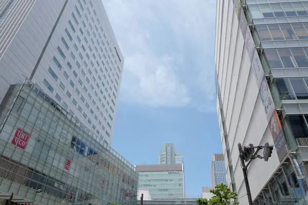 Arquitectura Moderna Ciudad Tokio Durante Día Japón —  Fotos de Stock