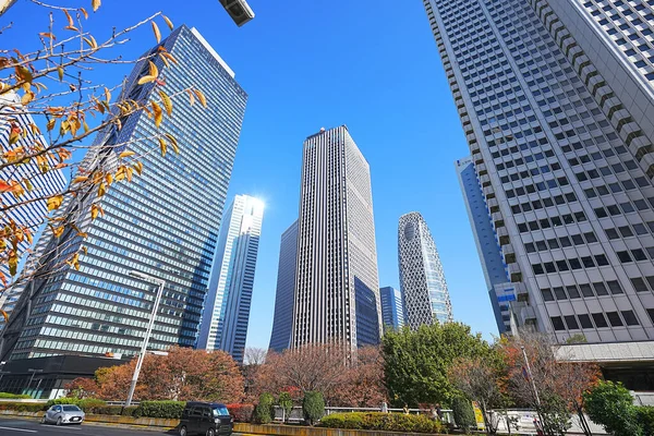 高层建筑和蓝天 日本东京 — 图库照片