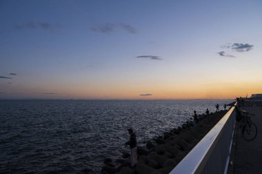 Gün batımının güzel manzarası