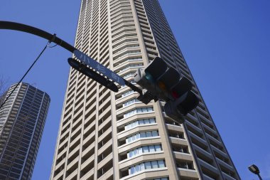 Japonya 'daki modern gökdelen binası