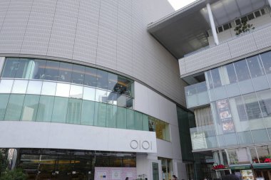 Tokyo City, Japonya 'nın modern mimarisinin gündüz görüşü