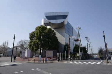Tokyo Teknoloji Enstitüsü 'nde (Tokyo Teknoloji Enstitüsü) Centennial Hall, Japonya