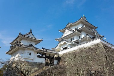 Mie 'deki Iga Ueno Kalesi, Japonya, Asya.