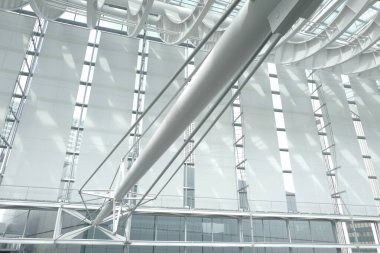 Tokyo Uluslararası Forumunun İçi Chiyoda City, Tokyo, Japonya