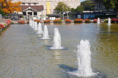 Ueno Park, Tokyo, Japonya 'daki Çeşmeler 