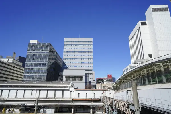Arquitetura Moderna Distrito Cidade Tóquio Japão — Fotografia de Stock