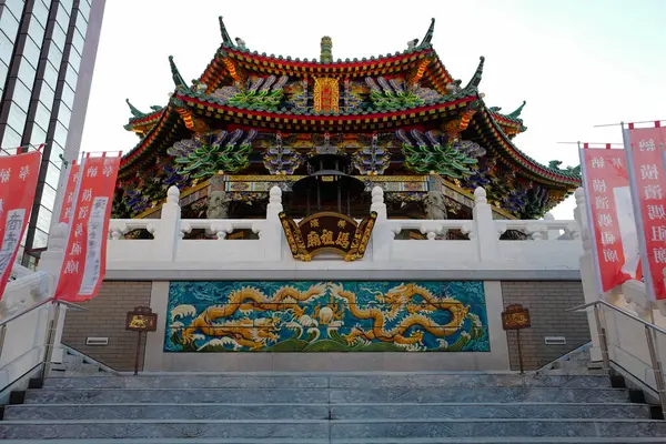 中国马祖庙位于中国横滨市马祖庙镇 海神在马祖庙受到崇敬 — 图库照片