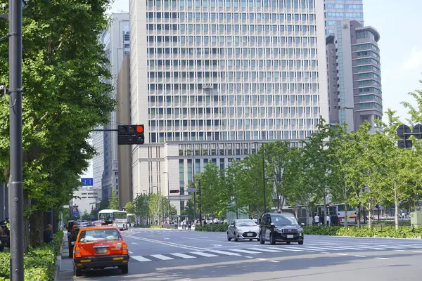 晴れた日 日本の現代東京の街並み — ストック写真