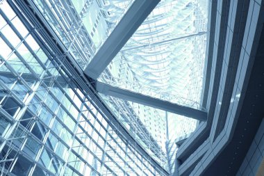 Tokyo Uluslararası Forumunun İçi Chiyoda City, Tokyo, Japonya