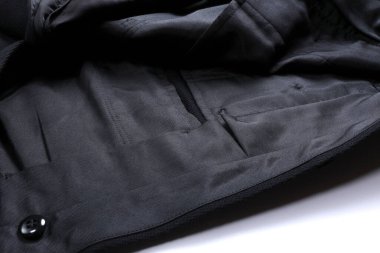 portre siyah ipek kumaş 