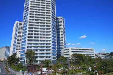 modern şehir mimarisi, Tokyo, Japonya 