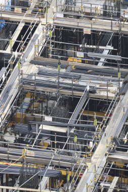 Şehirdeki inşaat alanı