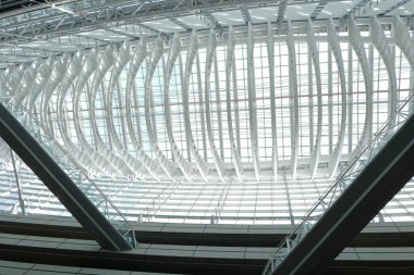 Tokyo Uluslararası Forumunun İçi Chiyoda City, Tokyo, Japonya