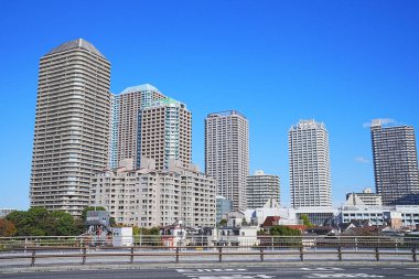 modern şehir mimarisi, Tokyo, Japonya 