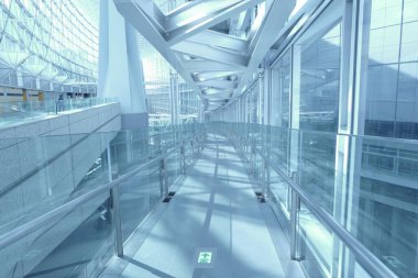 Tokyo Uluslararası Forumunun İçi Chiyoda City, Tokyo, Japonya