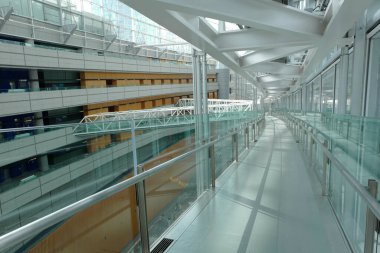 Tokyo Uluslararası Forumunun İçi Chiyoda City, Tokyo, Japonya