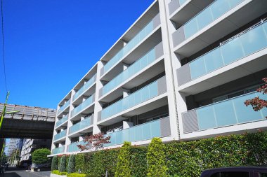 Modern apartman, Tokyo, Japonya 