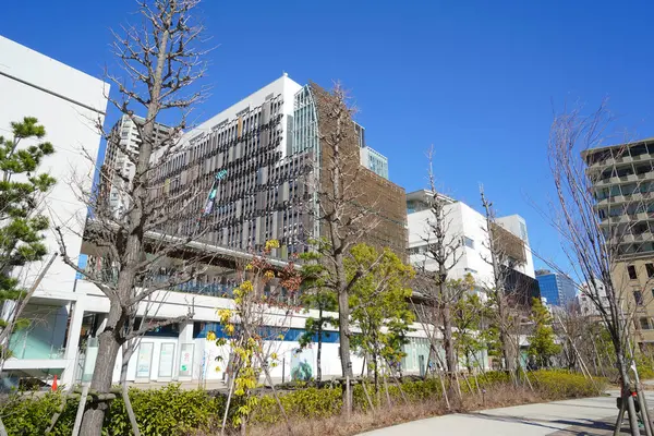 日本东京市的现代地区建筑 — 图库照片