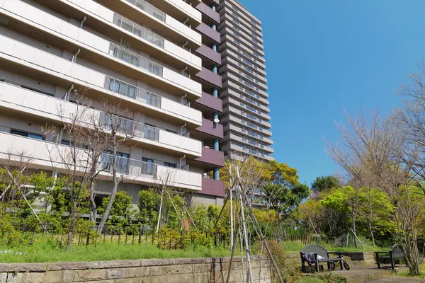 Ebisu Garden Terrace Niban Kan Immeuble Appartements Tokyio Japon — Photo