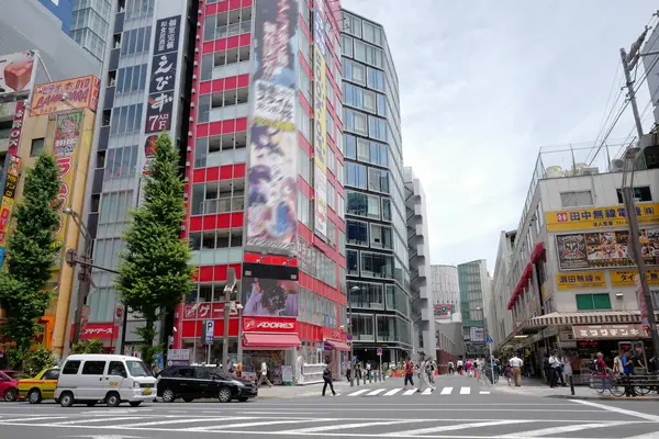 Modern Arkitektur Tokyo Stad Dagtid Japan — Stockfoto