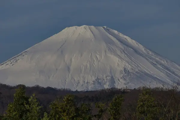 Mount Fuji Covered Snow Japan — Stock Photo, Image